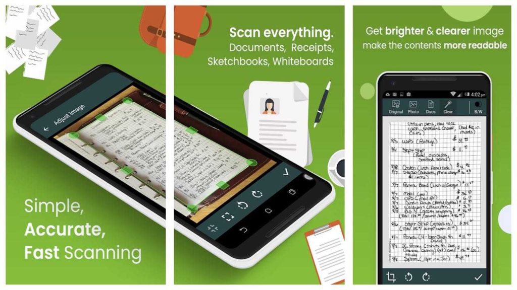 Download Clear Scan Free Document Scanner App