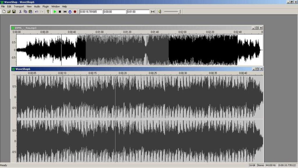 WaveShop open source audio editor