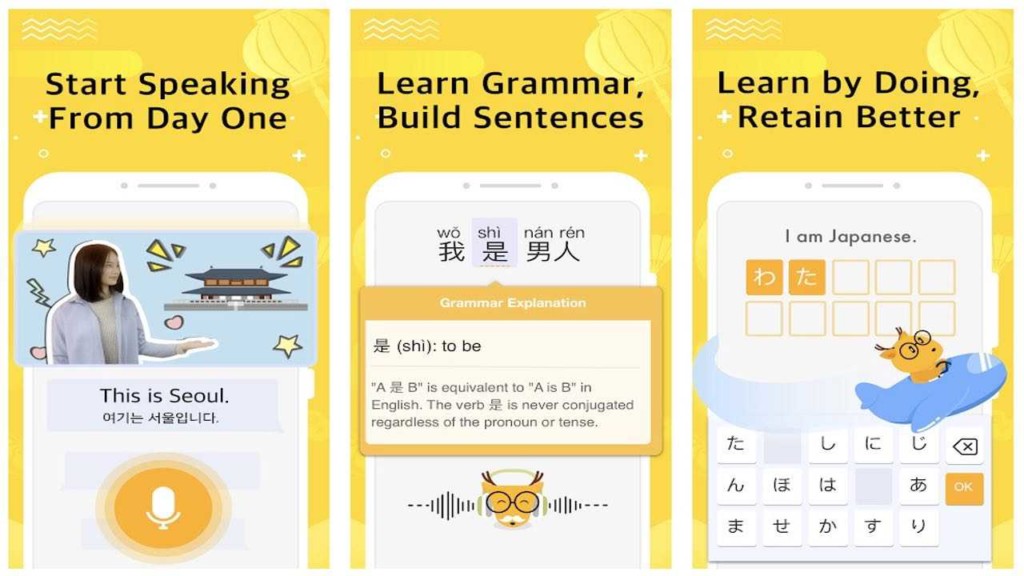 Learn Korean, Japanese or Spanish with LingoDeer
