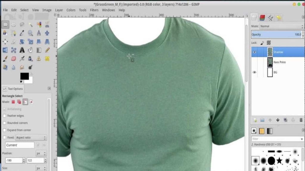 gimp t shirt design