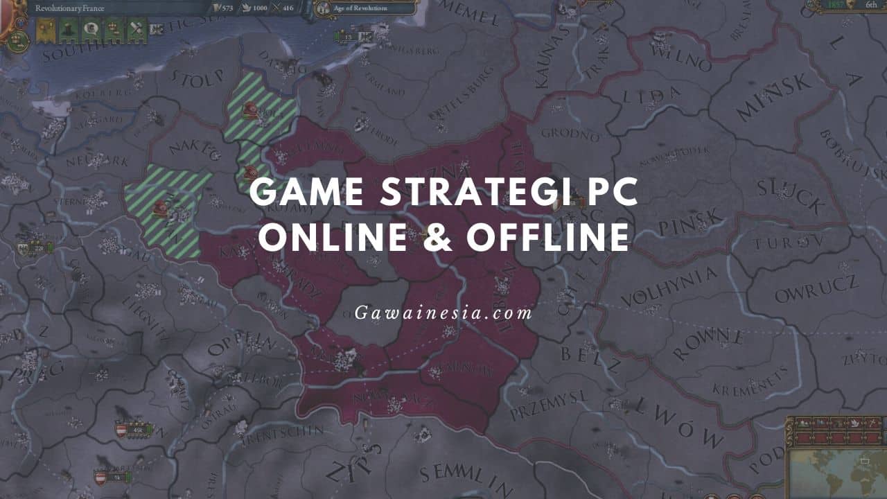 rekomendasi game strategi pc online offline